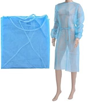 Maniche lunghe degli abiti medici eliminabili protettivi leggeri di isolamento