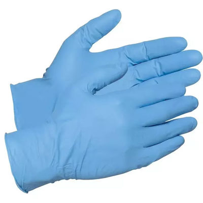I guanti eliminabili del nitrile costante economico della presa comerciano il polsino all'ingrosso esteso