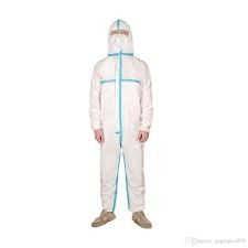 Vestito chimico pieno del livello B dell'attrezzatura del Ppe di protezione del germe