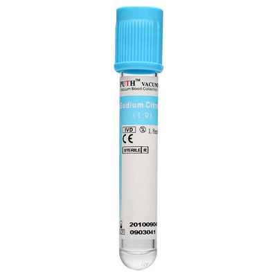 Bottiglia del campione di sangue coagulata metropolitana dell'anticoagulante degli ed del fluoruro di sodio della prova dell'eparina