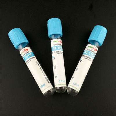 Sodio dell'anticoagulante citrato la fiala superiore blu della raccolta dei tubi