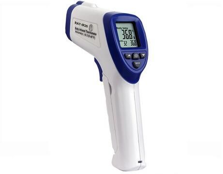 Rohs non contatta il termometro infrarosso della fronte di Digital della temperatura centigrado di febbre